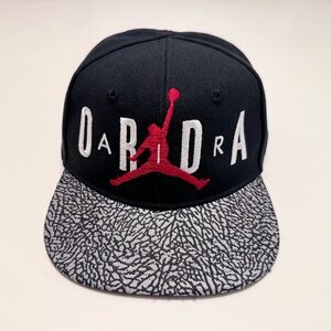 Air Jordan Jumpman Snap Back Hat - Black/Red/White, Size Toddler